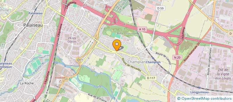 localisation de l'entreprise LD CHAMPLAN  CHAMPLAN