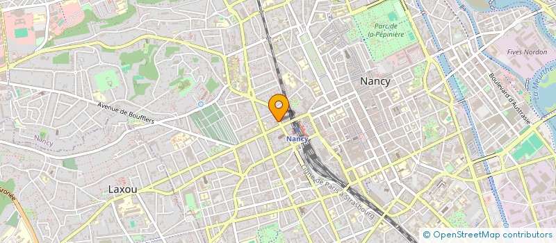 localisation de l'entreprise LD & CO INVEST à NANCY