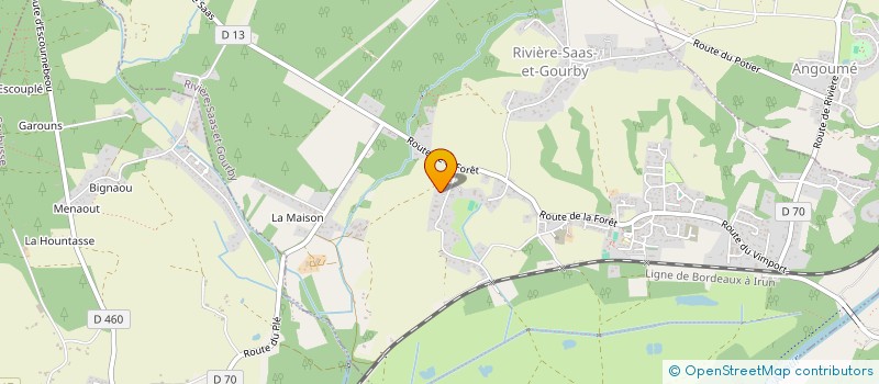 localisation de l'entreprise LD COMPANY  RIVIERE-SAAS-ET-GOURBY