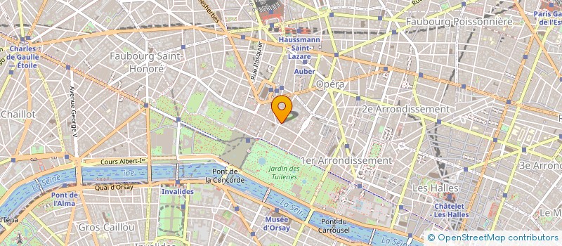 localisation de l'entreprise LD COMPTA à PARIS
