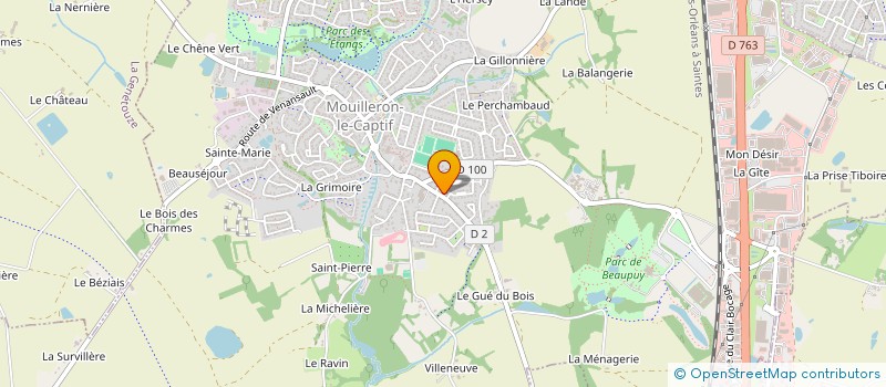 localisation de l'entreprise LD CONDUITE à MOUILLERON-LE-CAPTIF