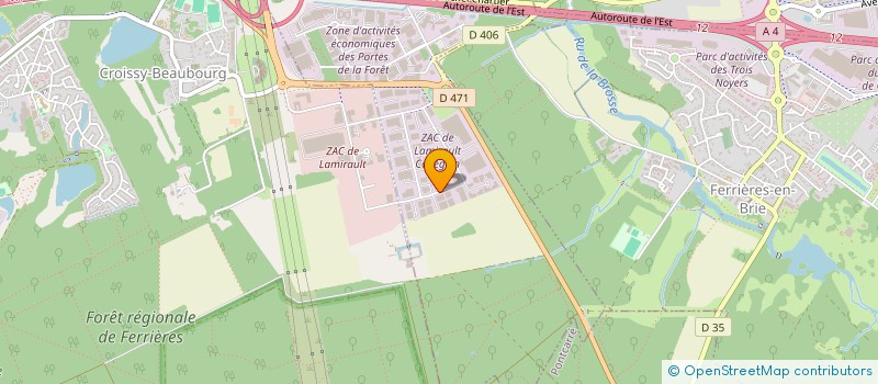 localisation de l'entreprise LD CONNEXION  COLLEGIEN