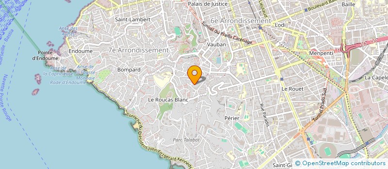 localisation de l'entreprise LD CONSEIL à MARSEILLE