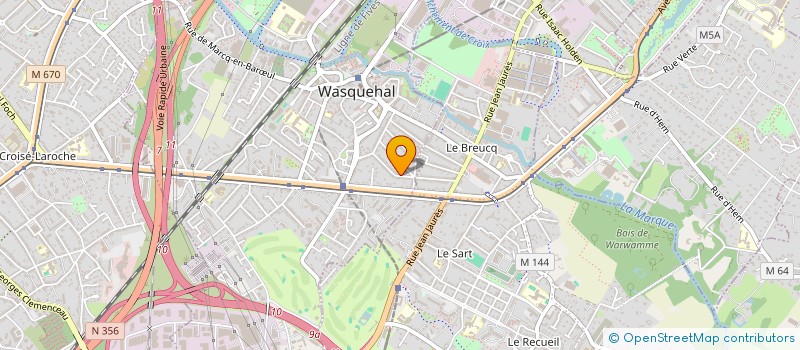 localisation de l'entreprise LD DEVELOPPEMENT à WASQUEHAL