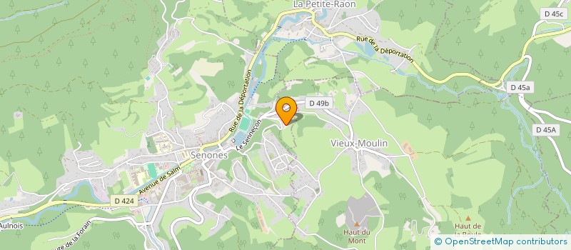 localisation de l'entreprise LD DIDELOT  SENONES