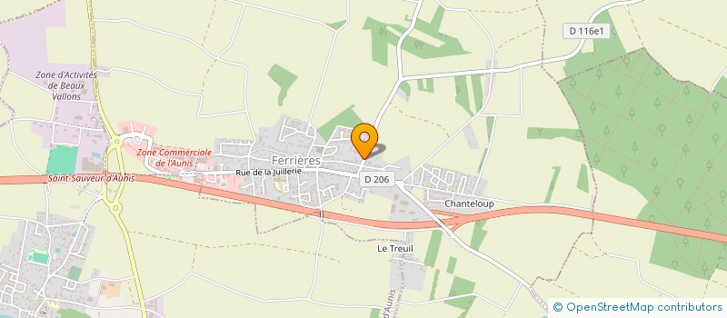 localisation de l'entreprise LD ETOILE  SAINT-CYR-DU-DORET