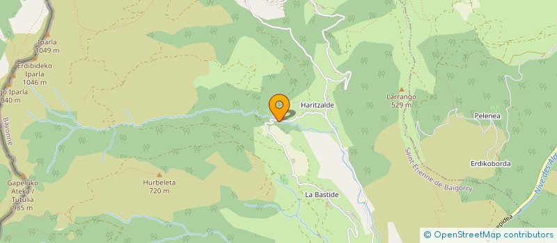 localisation de l'entreprise LD EXPERTISE 64  SAINT-ETIENNE-DE-BAIGORRY