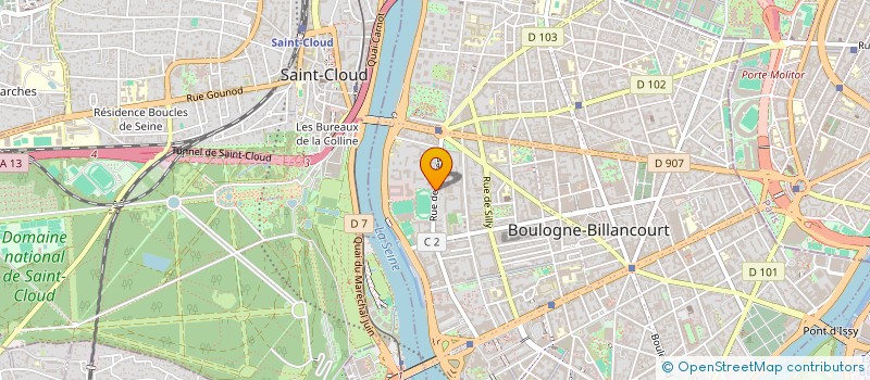 localisation de l'entreprise LD EXPERTISE SAS à BOULOGNE-BILLANCOURT