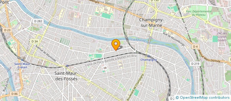 localisation de l'entreprise LD GALLIENI à SAINT-MAUR-DES-FOSSES