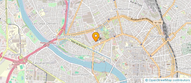 localisation de l'entreprise LD GENIE CLIMATIQUE à TOULOUSE