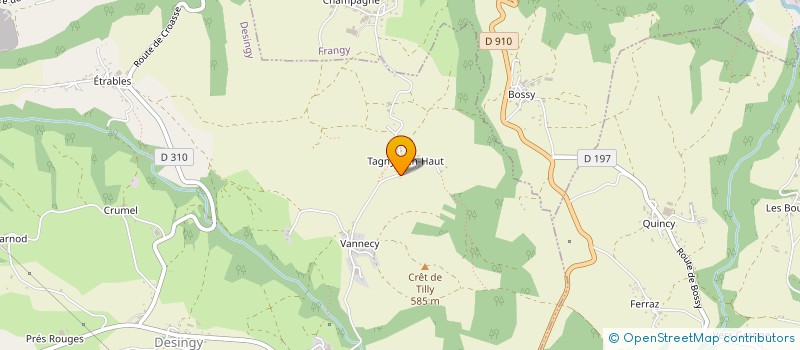 localisation de l'entreprise LD HOLDING  DESINGY