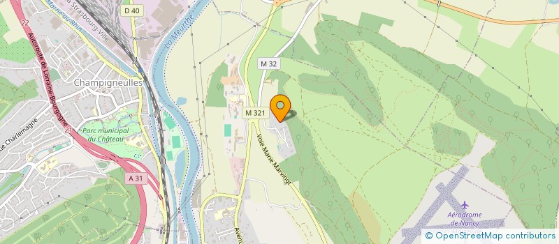 localisation de l'entreprise LD HOLDING  MALZEVILLE