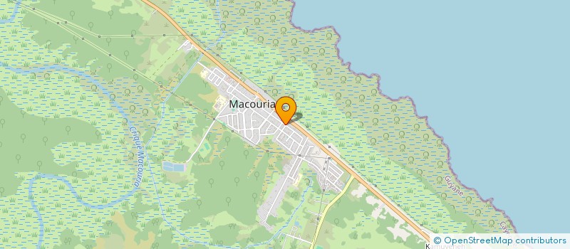 localisation de l'entreprise LD HTQ OPTIQUE à MACOURIA