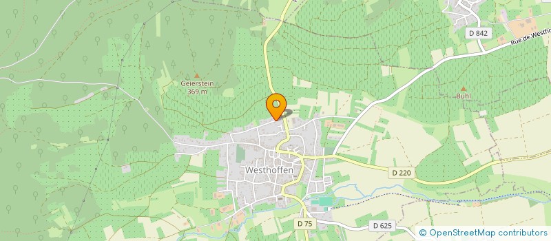 localisation de l'entreprise LD IMMO  WESTHOFFEN