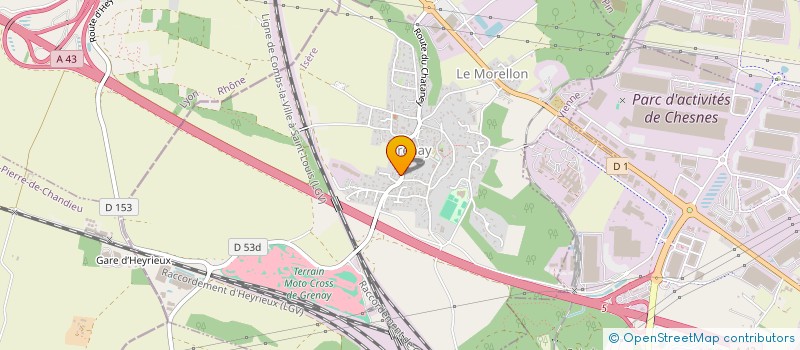 localisation de l'entreprise LD IMMO  GRENAY