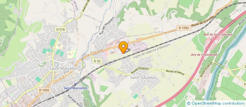 localisation de l'entreprise LD IMMOBILIERS à SAINT-SAUVEUR