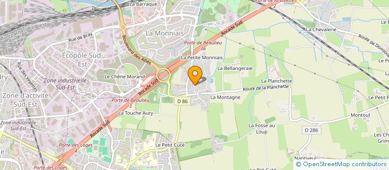 localisation de l'entreprise LD INVEST  CESSON-SEVIGNE