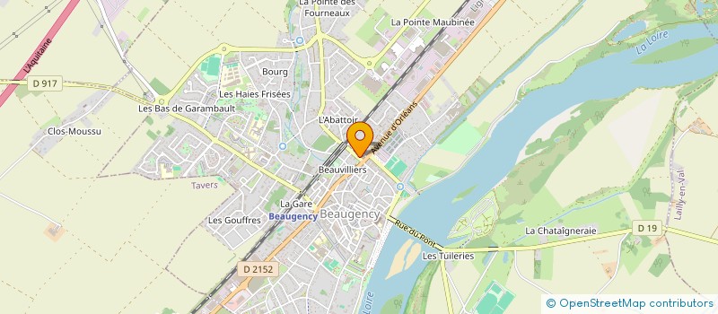 localisation de l'entreprise LD INVEST à VILLORCEAU
