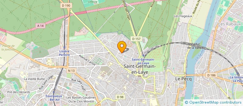 localisation de l'entreprise LD INVESTISSEMENTS  SAINT-GERMAIN-EN-LAYE