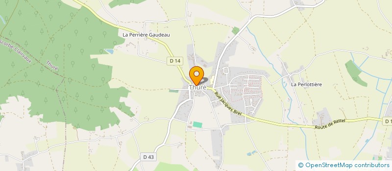 localisation de l'entreprise LD LOCATIONS SERVICES  VOUNEUIL-SUR-VIENNE
