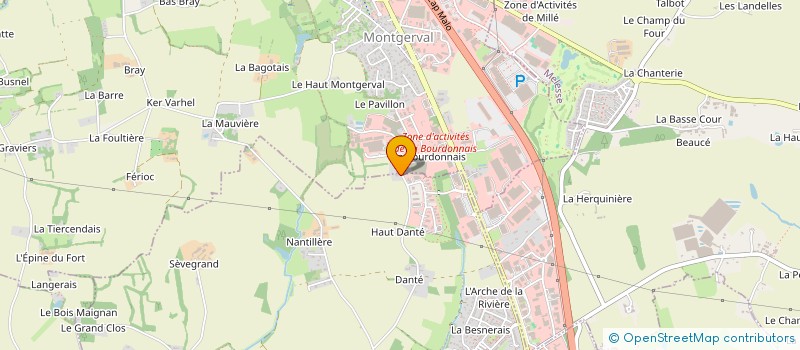 localisation de l'entreprise LD MARIAULT à LA MEZIERE