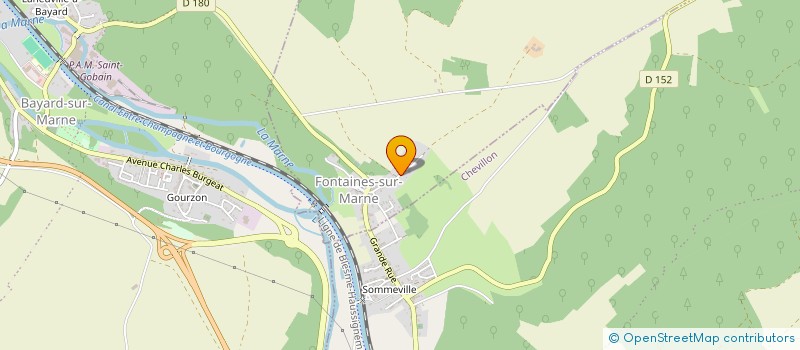 localisation de l'entreprise LD MARKETING à FONTAINES-SUR-MARNE