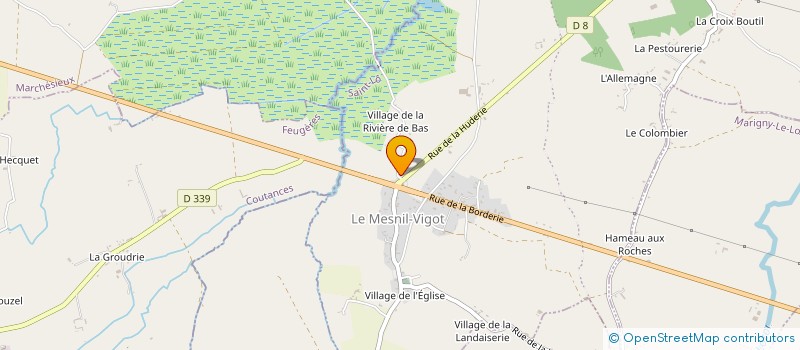 localisation de l'entreprise LD-METALLURGIE  REMILLY LES MARAIS