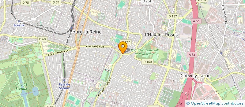 localisation de l'entreprise LD PATES  PARIS