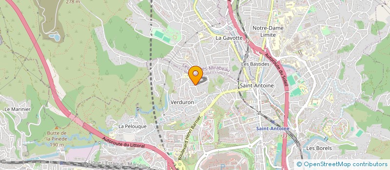 localisation de l'entreprise LD PATRIMOINE à MARSEILLE