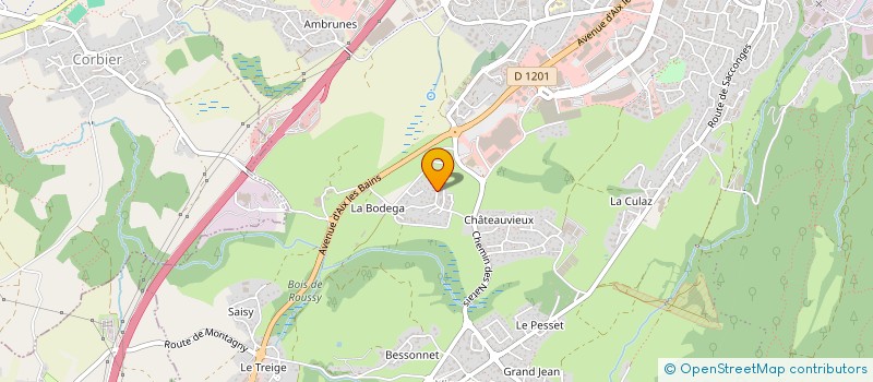 localisation de l'entreprise LD PHARM à ANNECY