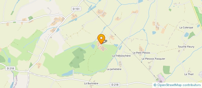 localisation de l'entreprise LD PORC à MAUGES-SUR-LOIRE