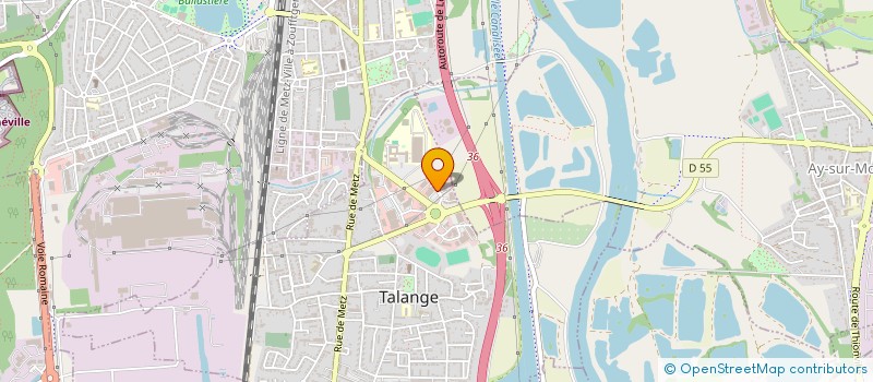 localisation de l'entreprise LD PROMOTION  TALANGE