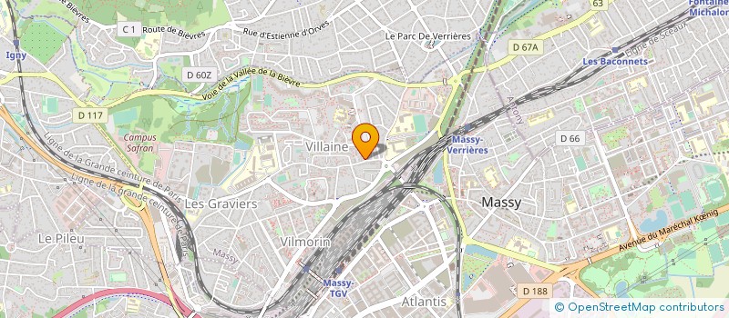 localisation de l'entreprise LD RACING SUPPORT à MASSY