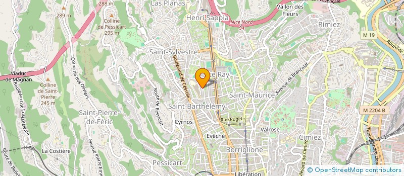 localisation de l'entreprise LD RENOV à NICE