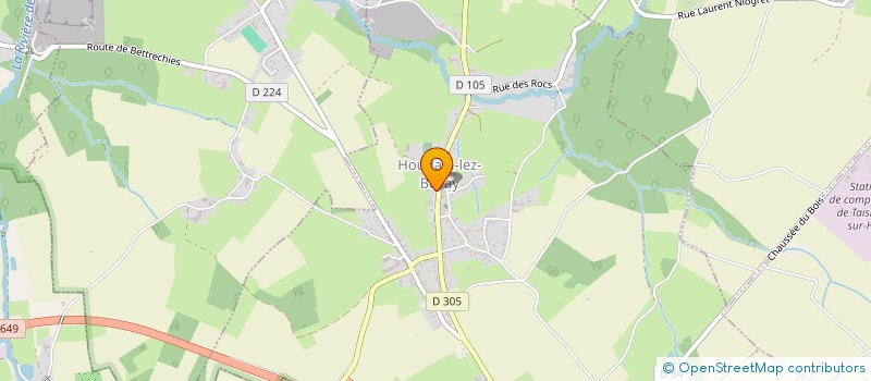 localisation de l'entreprise LD RENOV HDF à HOUDAIN-LEZ-BAVAY