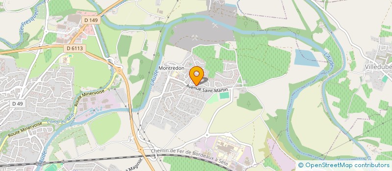 localisation de l'entreprise LD RENOVATION à CARCASSONNE