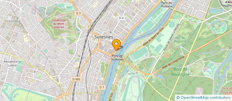 localisation de l'entreprise LD SEAPLANE à SURESNES