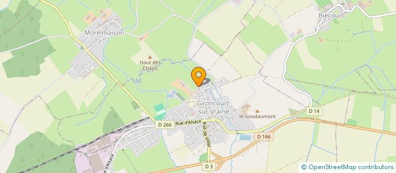 localisation de l'entreprise LD SERVICE  VIOCOURT