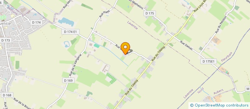 localisation de l'entreprise LD SERVICES  LAVENTIE