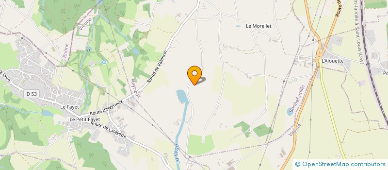 localisation de l'entreprise LD SPORT CONSULTING à HEYRIEUX