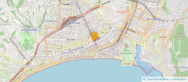 localisation de l'entreprise LD STRATEGIE FRANCE à NICE