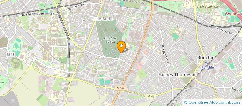 localisation de l'entreprise LD TECHNOLOGY à LILLE
