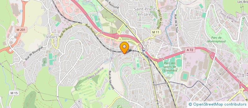 localisation de l'entreprise LD WORKSHOP  SAINT-PRIEST-EN-JAREZ