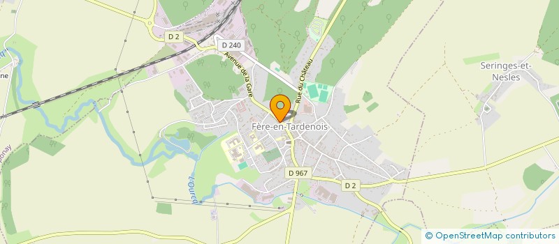 localisation de l'entreprise LD2  FERE-EN-TARDENOIS