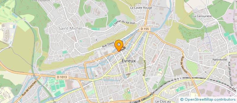 localisation de l'entreprise LD2 SERVICES  EVREUX