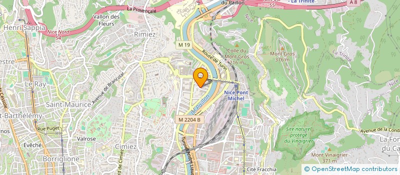 localisation de l'entreprise LD27 à NICE