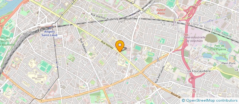 localisation de l'entreprise LD2F à ANGERS