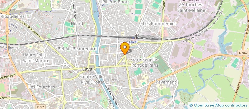 localisation de l'entreprise LD2H à LAVAL