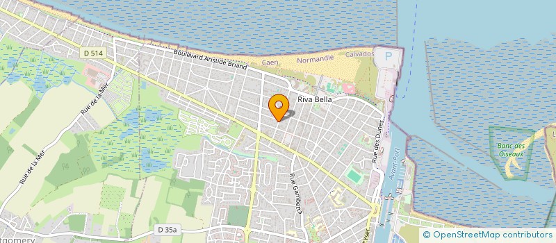 localisation de l'entreprise LD3A PIERRE  OUISTREHAM