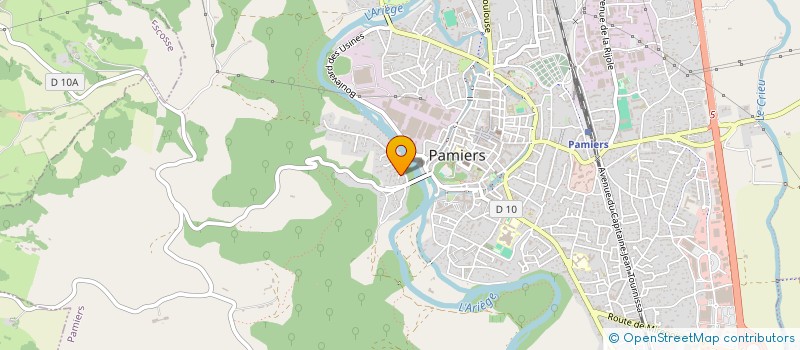 localisation de l'entreprise LD3M à PAMIERS